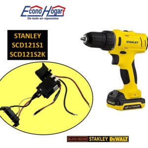 SWITCH TALADRO INALAMBRICO STANLEY SCD121S1