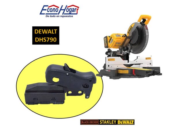 SWITCH SIERRA INGLETADORA BATERIA DEWALT DHS790