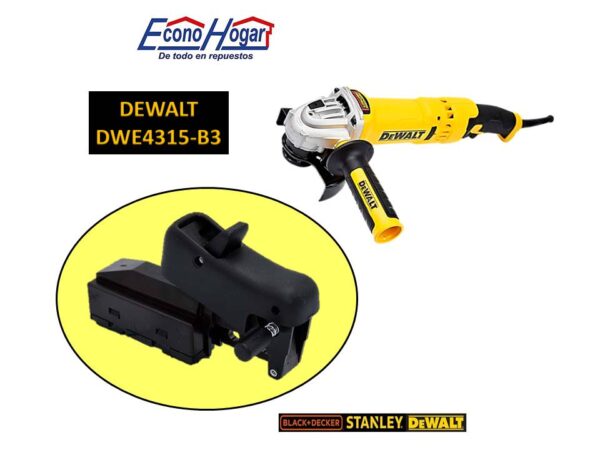 SWITCH FLEXIBLE 4-1/2" DEWALT DWE4315-B3
