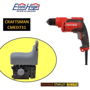 SWITCH TALADRO 3/8" CRAFTSMAN CMED731