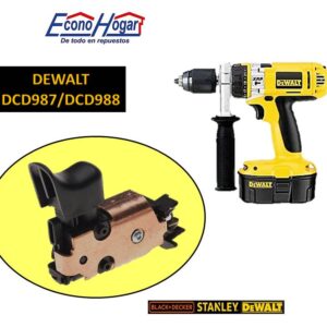 SWITCH TALADRO INALAMBRICO DEWALT DW987