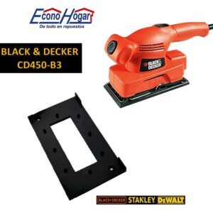 BASE PERFORADOR LIJADORA 1/3" 135W BLACK & DECKER CD450-B3