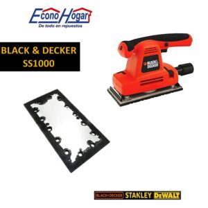 ALMOHADILLA ESPONJA LIJADORA 310W BLACK & DECKER SS1000