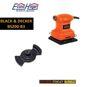 BLOQUE LIJADORA 1/4" 300W BLACK & DECKER BS200-B3