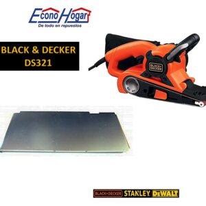 PLACA DE ALMOHADILLA LIJADORA 7.0AMP 3"X21" BLACK & DECKER DS321
