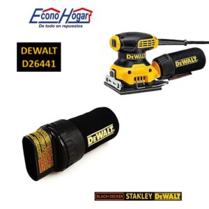 BOLSA DE POLVO LIJADORA 1/4" DEWALT D26441