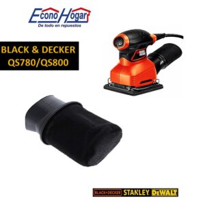 BOLSA DE POLVO LIJADORA 1/4" BLACK & DECKER QS780