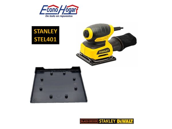 BASE PERFORADOR LIJADORA 1/4" 220W STANLEY STEL401