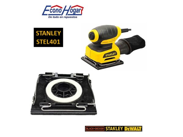 BASE LIJADORA 1/4" 220W STANLEY STEL401