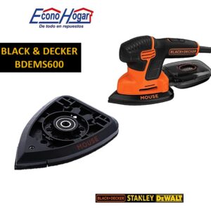 BASE LIJADORA 1.2AMP BLACK & DECKER BDEMS600