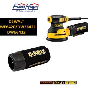 BOLSA DE POLVO LIJADORA 5" 230W DEWALT DWE6420