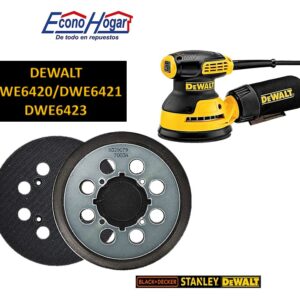 ALMOHADILLA LIJADORA 5" DEWALT DWE6420