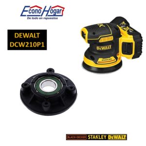 SOPORTE ALMOHADILLA LIJADORA INALAMBRICO 20V DEWALT DCW210P1