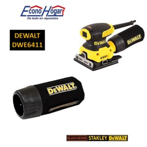 BOLSA DE POLVO LIJADORA 1/4" 230W DEWALT DWE6411