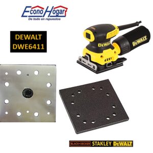 BASE LIJADORA 1/4" DEWALT DWE6411