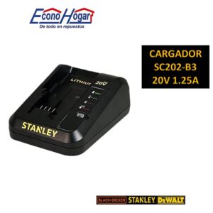 CARGADOR STANLEY 20V 2AMP