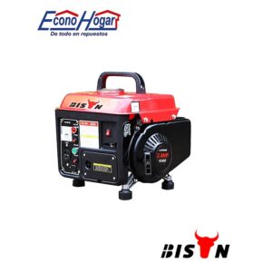 GENERADOR GASOLINA BISON 750W 110V 1E45F