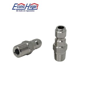 CONECTOR RAPIDO PLUG 1/4CRP X 1/4M MACHO