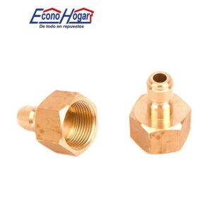 CONECTOR 1/4CRP X M22-1.5F