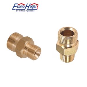 CONECTOR NIPPLER M22-1.5F X 3/8M MACHO