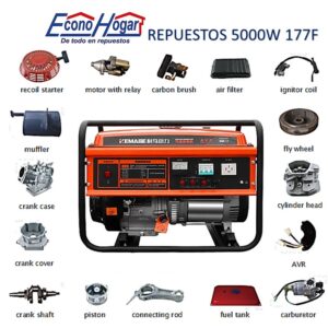 Repuestos 5000W 173F/177F