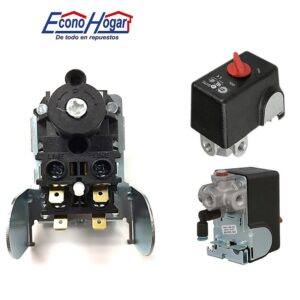 SWITCH DE PRESION COMPRESOR DE AIRE DEWALT 4 TERMINALES