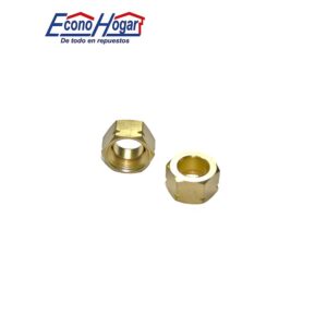 TUERCA BRONCE PARA TUBERIA 1/2 COMPRESOR DE AIRE