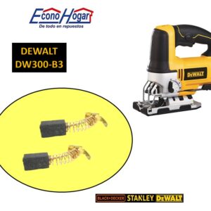 BROCHA CARBON CALADORA DEWALT  DW300-B3 T1