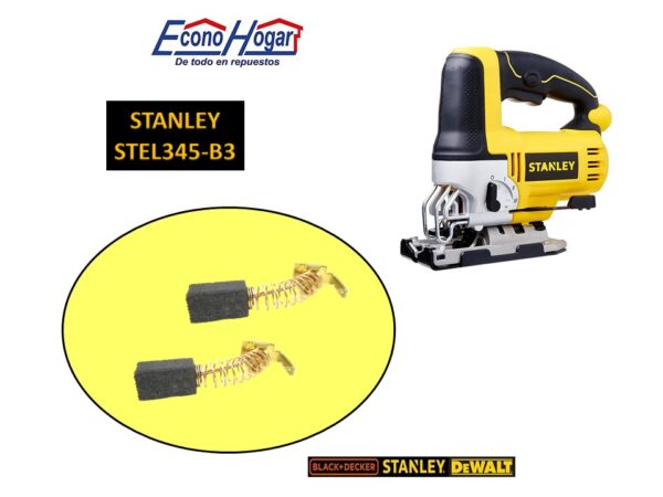 BROCHA CARBON CALADORA STANLEY STEL345-B3 T2