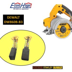 BROCHA CARBON CORTADOR DE LOZA DEWALT DW860B-B3