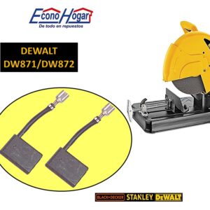 BROCHA CARBON TRONZADORA DEWALT DW871 T1