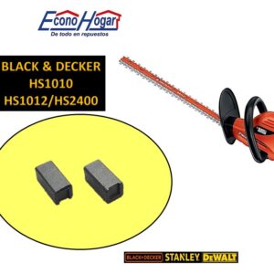 BROCHA CARBON CORTASESTO ELECTRICA BLACK & DECKER HS1010