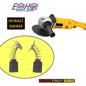 BROCHA CARBON PULIDORA DEWALT DW849