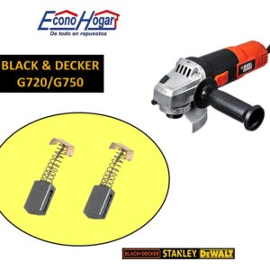 BROCHA CARBON FLEXIBLE BLACK & DECKER 4-1/2" G720