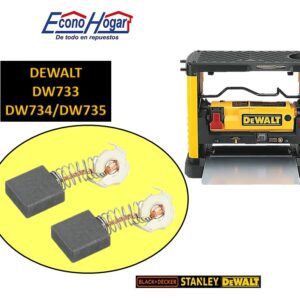 BROCHA CARBON CEPILLO CANTEADOR DEWALT DW733
