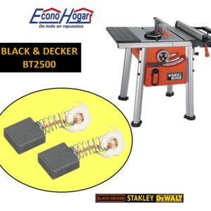 BROCHA CARBON SIERRA DE MESA BLACK & DECKER BT2500