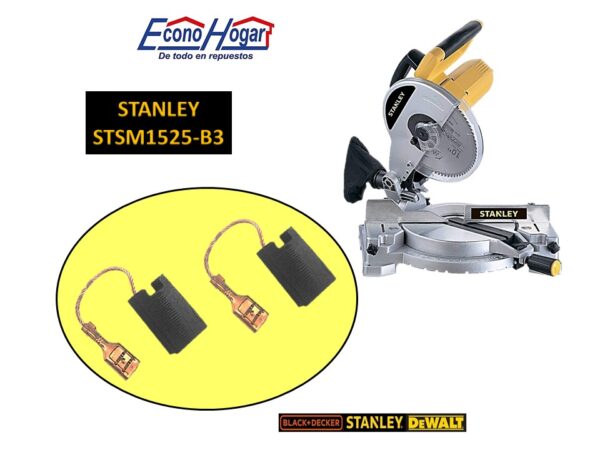 BROCHA CARBON SIERRA INGLETADOR STANLEY 10" STSM1525-B3