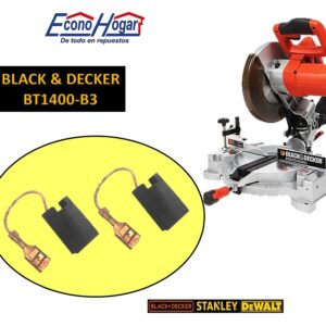 BROCHA CARBON SIERRA INGLETADOR BLACK & DECKER 10" BT1400-B3