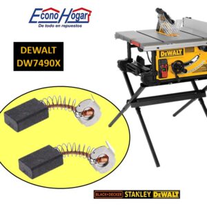 BROCHA CARBON SIERRA DE MESA DEWALT 10" DW7490X