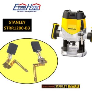 BROCHA CARBON ROUTER STANLEY STRR1200-B3