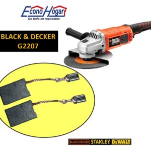BROCHA CARBON FLEXIBLE BLACK & DECKER 7" G2207-B3