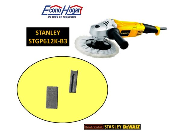 BROCHA CARBON PULIDORA STANLEY 5" STGP612K-B3