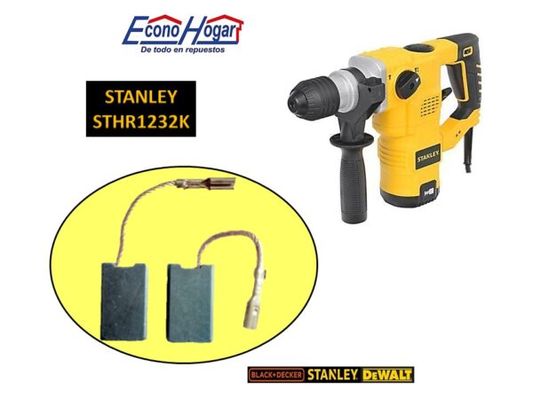 BROCHA CARBON ROTOMARTILLO STANLEY STHR1232K