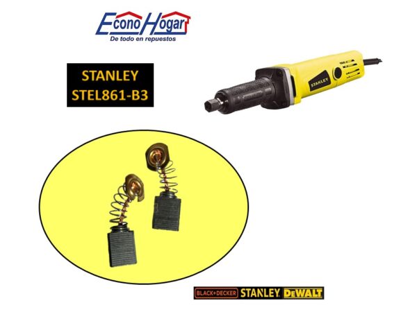 BROCHA CARBON ESMERIL RECTA STANLEY STEL861-B3
