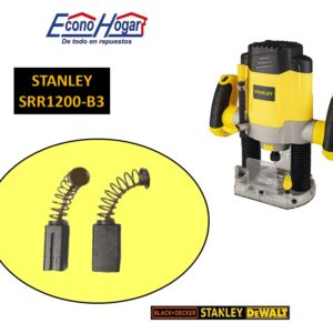 BROCHA CARBON ROUTER STANLEY SRR1200-B3
