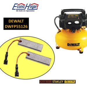 BROCHA CARBON COMPRESOR DE AIRE DEWALT DWFP55126