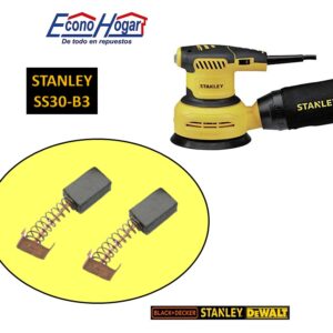 BROCHA CARBON LIJADORA STANLEY SS30-B3