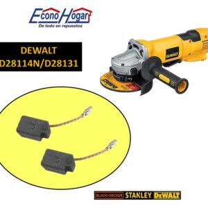 BROCHA CARBON FLEXIBLE 4-1/2" DEWALT D28114N