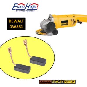 BROCHA CARBON FLEXIBLE 5" DEWALT DW831