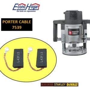 BROCHA CARBON ROUTER PORTER CABLE 7539